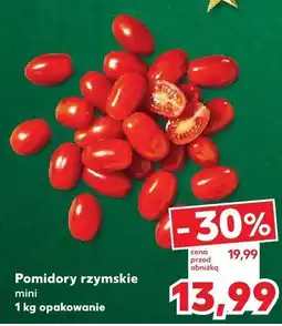 Kaufland Pomidory rzymskie mini Kaufland oferta