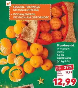 Kaufland Mandarynki w siatkowym worku Kaufland oferta