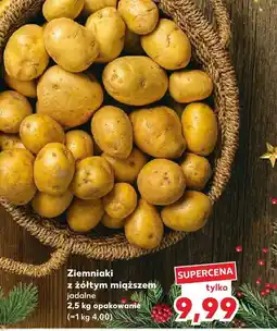 Kaufland Ziemniaki z żółtym miąższem jadalne polskie 2,5 kg Kaufland oferta