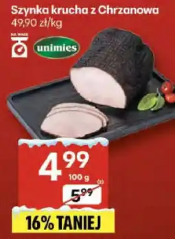 Delikatesy Centrum Szynka krucha z Chrzanowa Unimięs oferta