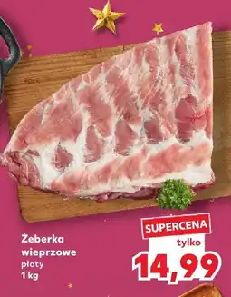 Kaufland Żeberka wieprzowe płaty Kaufland oferta