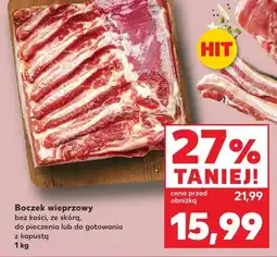 Kaufland Boczek wieprzowy bez kości, ze skórą Kaufland oferta