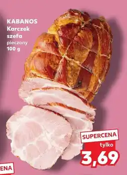 Kaufland Karczek szefa pieczony KABANOS oferta