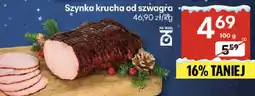 Delikatesy Centrum Szynka krucha od szwagra Krakus oferta