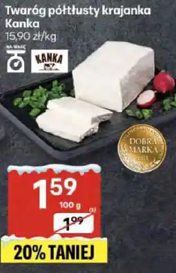 Delikatesy Centrum Twaróg półtłusty krajanka Kanka oferta