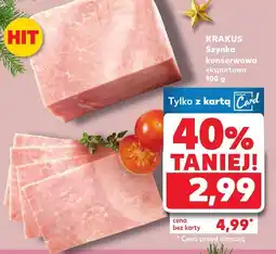 Kaufland Szynka konserwowa eksportowa KRAKUS oferta