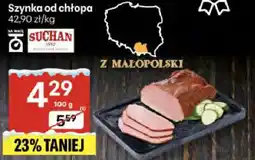 Delikatesy Centrum Szynka od chłopa Buchan z Małopolski oferta