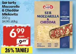 Delikatesy Centrum Ser tarty Mozzarella & Cheddar Mlekavita oferta