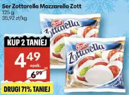 Delikatesy Centrum Ser Zottarella Mozzarella Zott oferta