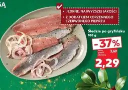 Kaufland Śledzie po gryfińsku 100 g Kaufland oferta