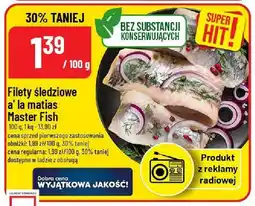 Polomarket Filety śledziowe à la matias Master Fish oferta