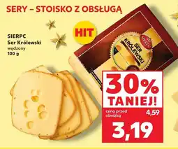 Kaufland Ser Królewski wędzony SIERPC 100 g oferta