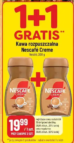 Polomarket Kawa rozpuszczalna Nescafe Crema oferta