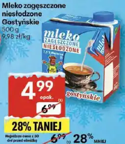 Delikatesy Centrum Mleko zagęszczone niesłodzone Gostyńskie oferta