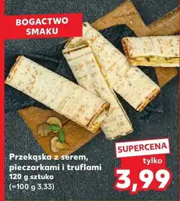 Kaufland Przekąska z serem, pieczarkami i truflami Kaufland oferta