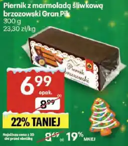Delikatesy Centrum Piernik z marmoladą śliwkową brzozowski Gran Pik oferta