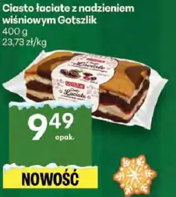 Delikatesy Centrum Ciasto łaciate z nadzieniem wiśniowym Gotszlik oferta