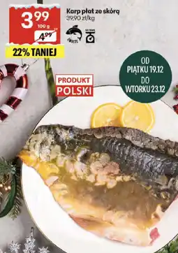 Delikatesy Centrum Karp płat ze skórą Delikatesy Centrum oferta