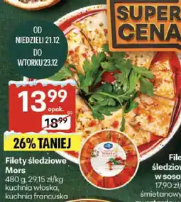Delikatesy Centrum Filety śledziowe Mors oferta