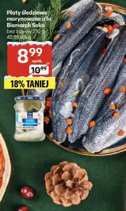 Delikatesy Centrum Płaty śledziowe marynowane a'la Bismarck Seko bez zalewy oferta