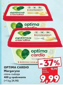 Kaufland Margaryna różne rodzaje OPTIMA CARDIO oferta