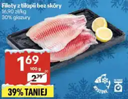 Delikatesy Centrum Filety z tilapii bez skóry 30% glazury Delikatesy Centrum oferta