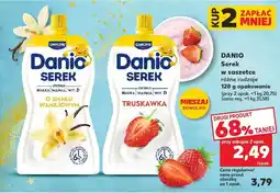 Kaufland Serek w saszetce różne rodzaje DANIO oferta