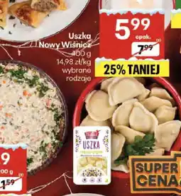 Delikatesy Centrum Uszka Nowy Wiśnicz wybrane rodzaje oferta