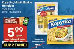 Delikatesy Centrum Kopytka, kluski śląskie Henglein oferta
