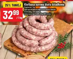 Polomarket Kiełbasa surowa biała dziadkowa Prasiaczek oferta