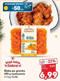 Kaufland Ryba po grecku Kaufland oferta