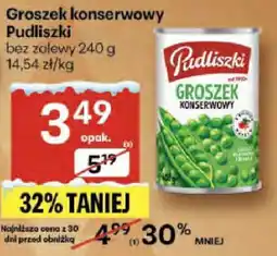 Delikatesy Centrum Groszek konserwowy Pudliszki bez zalewy oferta
