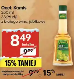 Delikatesy Centrum Ocet Kamis z białego wina, jabłkowy oferta