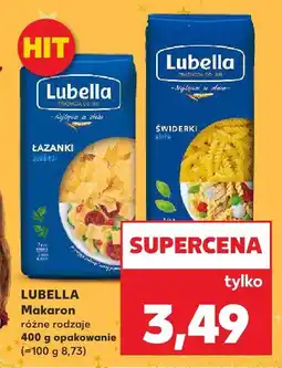 Kaufland Makaron różne rodzaje LUBELLA oferta