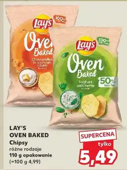 Kaufland Chipsy LAY'S OVEN BAKED różne rodzaje oferta