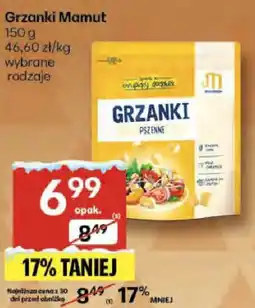 Delikatesy Centrum Grzanki Mamut oferta