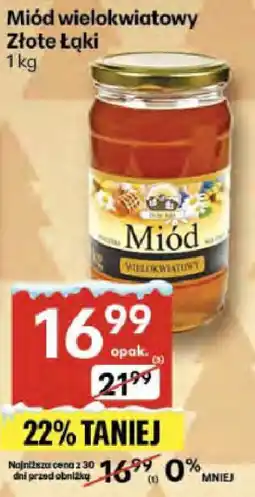 Delikatesy Centrum Miód wielokwiatowy Złote Łąki oferta