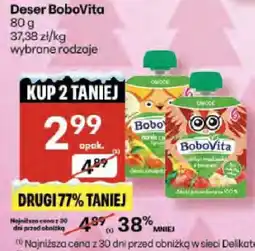 Delikatesy Centrum Deser BoboVita oferta