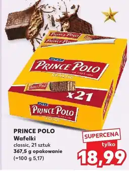 Kaufland Wafelek PRINCE POLO classic, 21 sztuk oferta