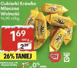 Delikatesy Centrum Cukierki Krówka Mleczna Wolność oferta
