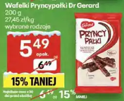 Delikatesy Centrum Wafelki Princypałki Dr Gerard wybrane rodzaje oferta