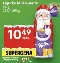 Delikatesy Centrum Figurka Milka Santa oferta
