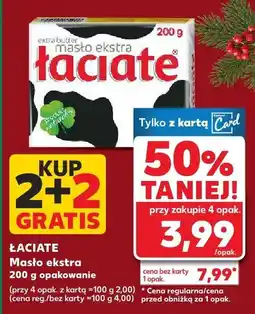 Kaufland Masło ekstra Łaciate oferta