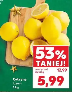 Kaufland Cytryny luzem Kaufland oferta