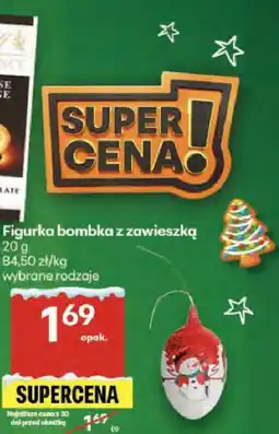 Delikatesy Centrum Figurka bombka z zawieszką wybrane rodzaje Delikatesy Centrum oferta