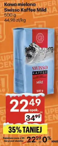 Delikatesy Centrum Kawa mielona Swisso Kaffee Mild oferta