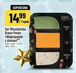 Polomarket Ser Mimolettete, Green Pesto i Niderlandzki z ziołami Tomar oferta
