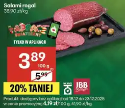 Delikatesy Centrum Salami rogal JBB oferta