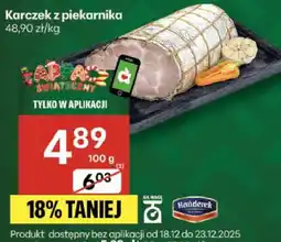 Delikatesy Centrum Karczek z piekarnika Haubderek oferta