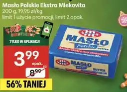 Delikatesy Centrum Masło Polskie Ekstra Mlekovita oferta